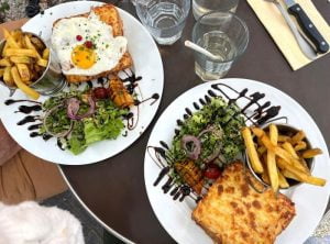 Croque madame et croque monsieur 